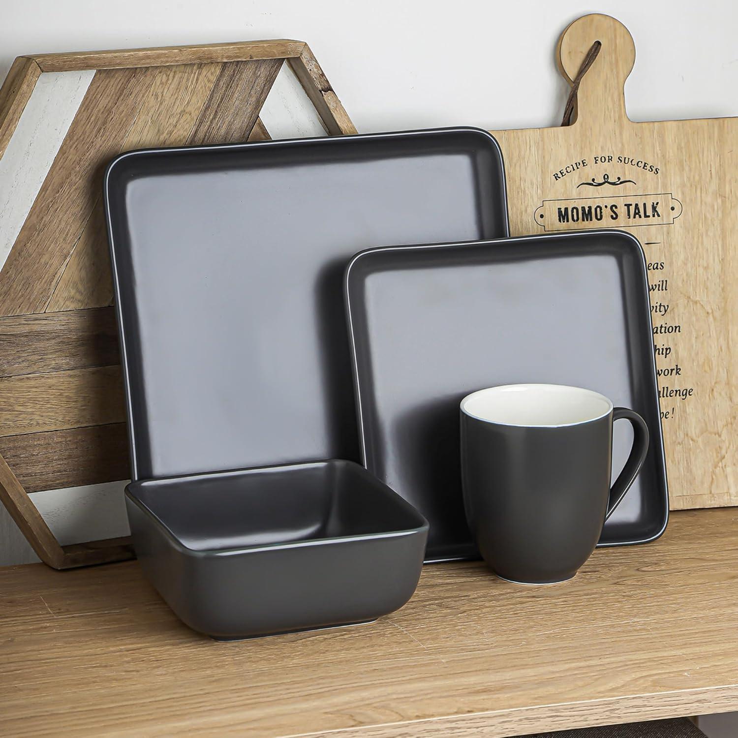 Stone Lain Stone Lain Amy 24-Piece Dinnerware Set Porcelain