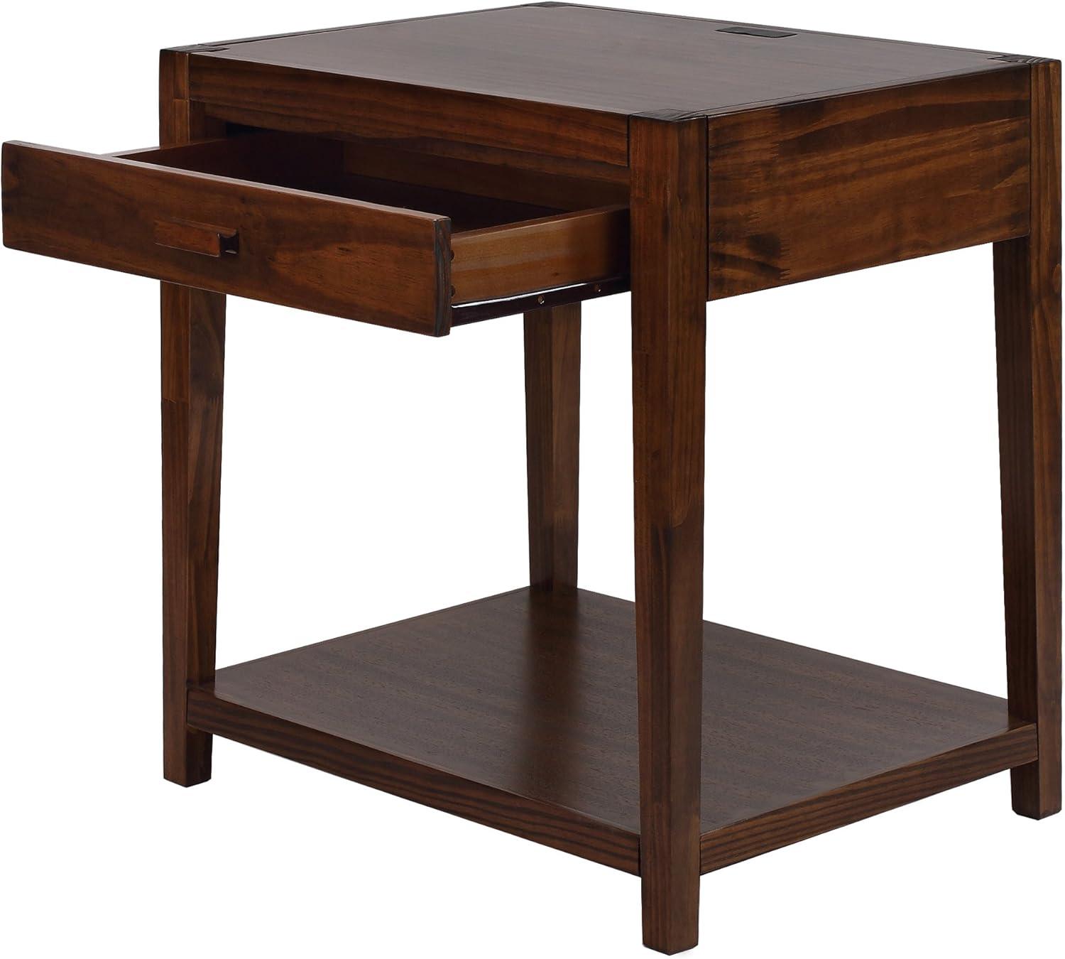 Hemby Solid Wood Nightstand