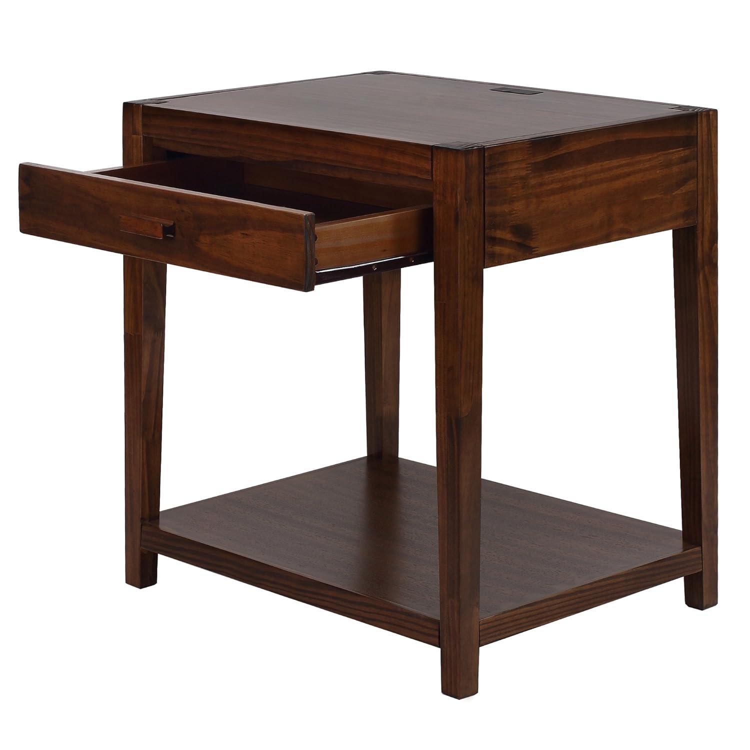 Union Rustic Hemby 24'' W Solid Wood Nightstand