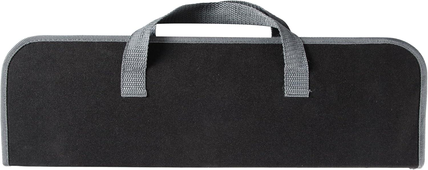 Gibson Home Barbecue Basics 5 Piece Stainless Steel BBQ Tool Set with Wood Handles