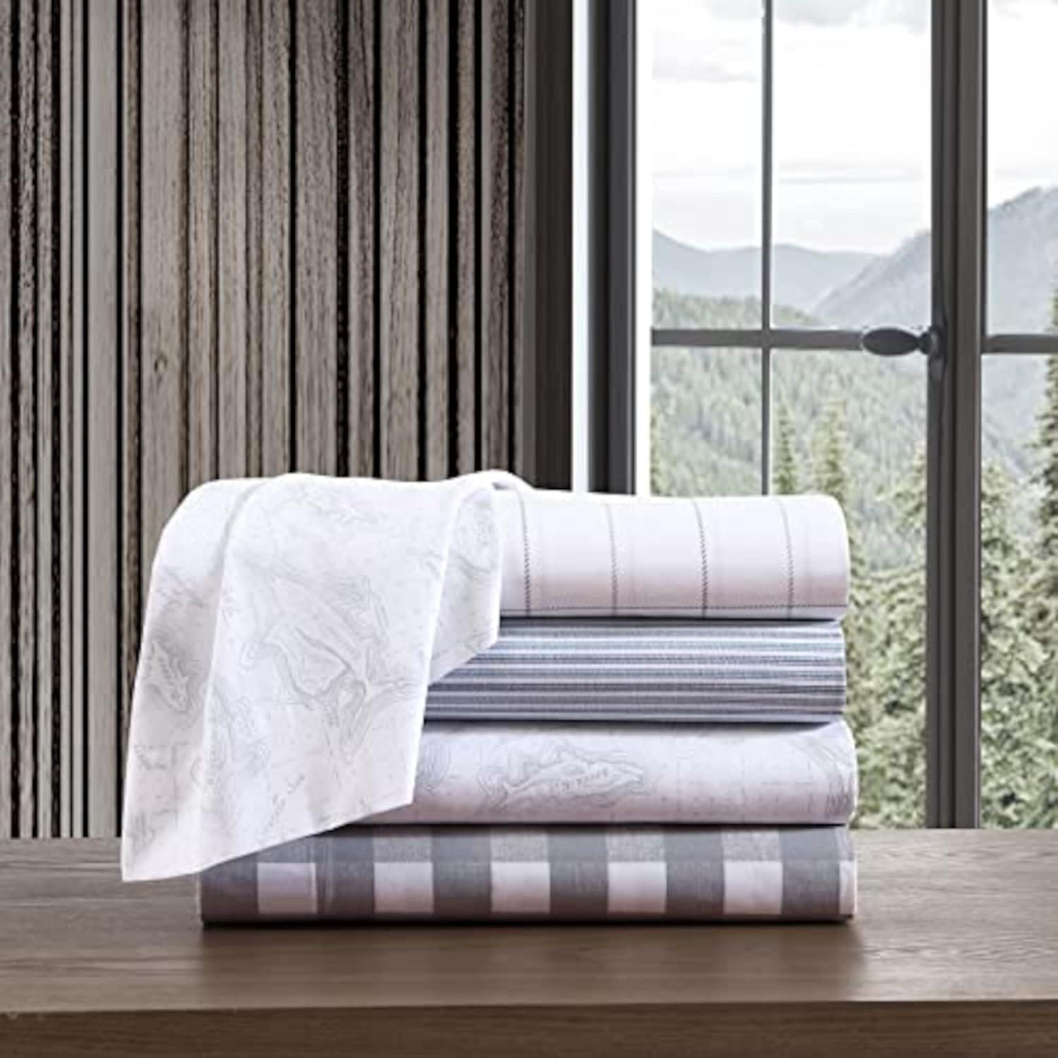 Eddie Bauer Eddie Bauer Printed Cotton Percale Sheet Sets