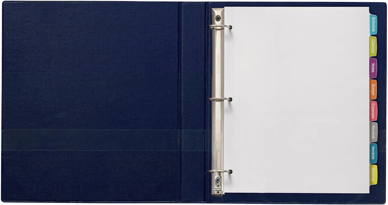 Avery Big Tab Printable Label Dividers, Easy Peel Labels, 8 Tabs