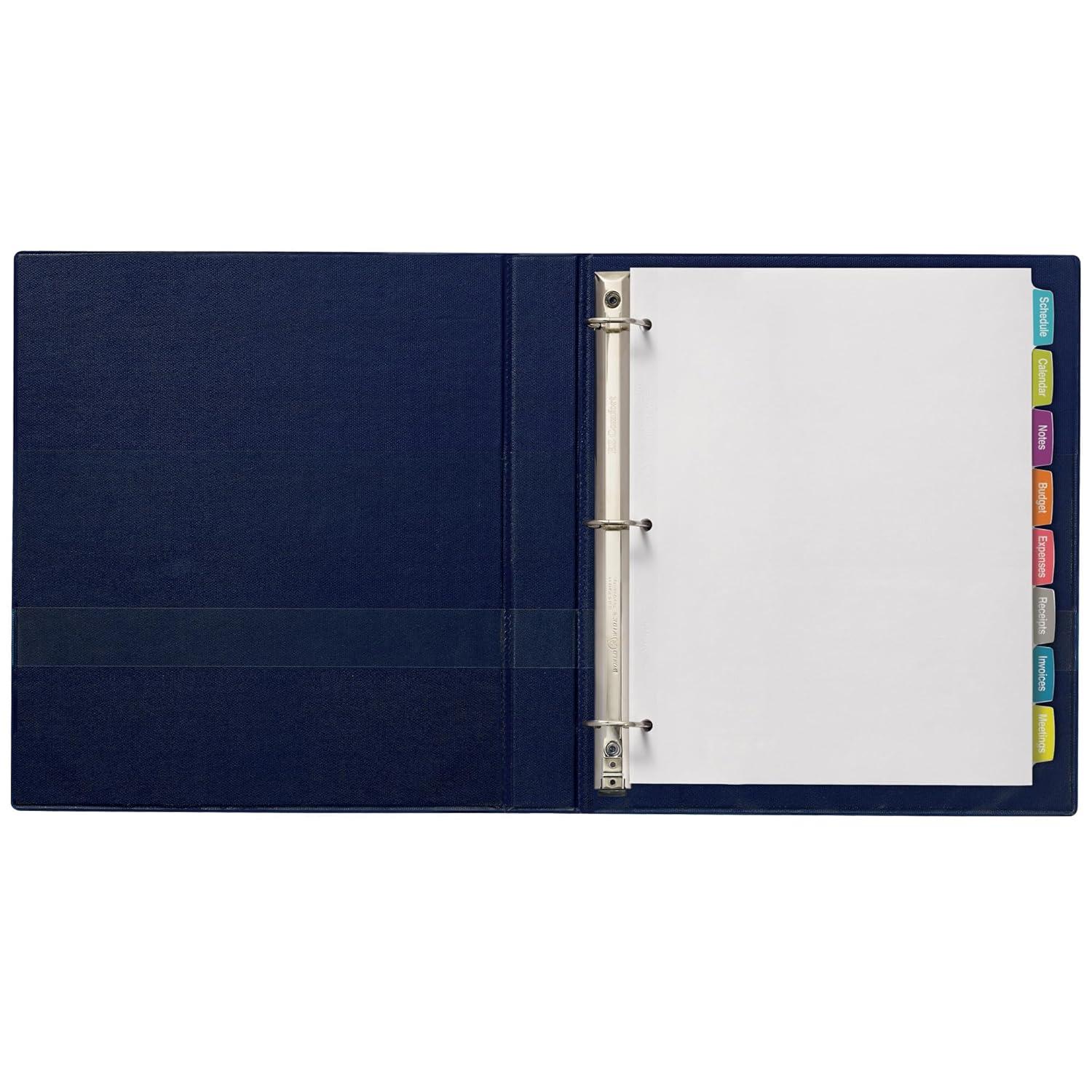 Avery Big Tab Printable Label Dividers, Easy Peel Labels, 8 Tabs