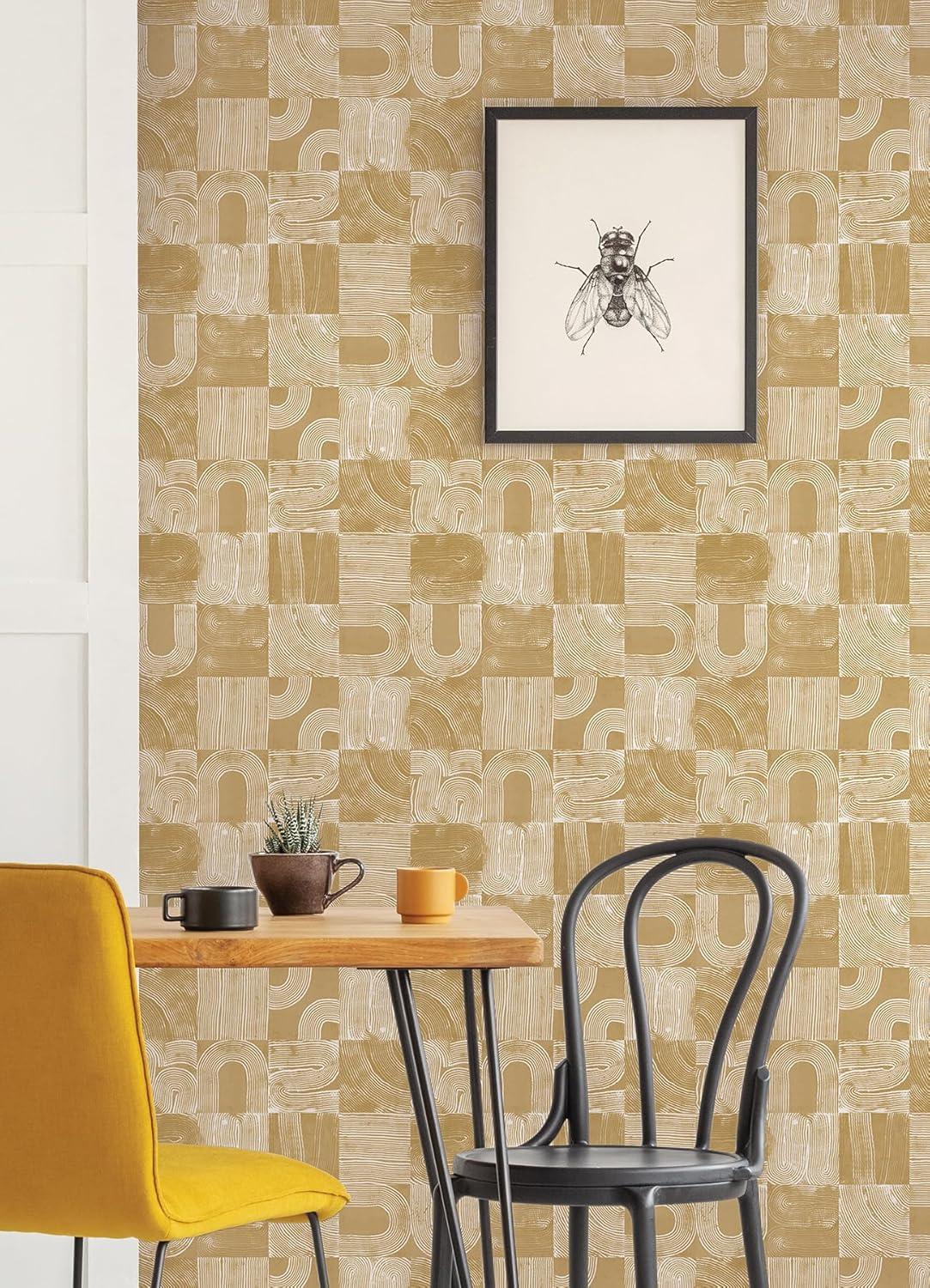 Jacobsen Peel & Stick Geometric Wallpaper