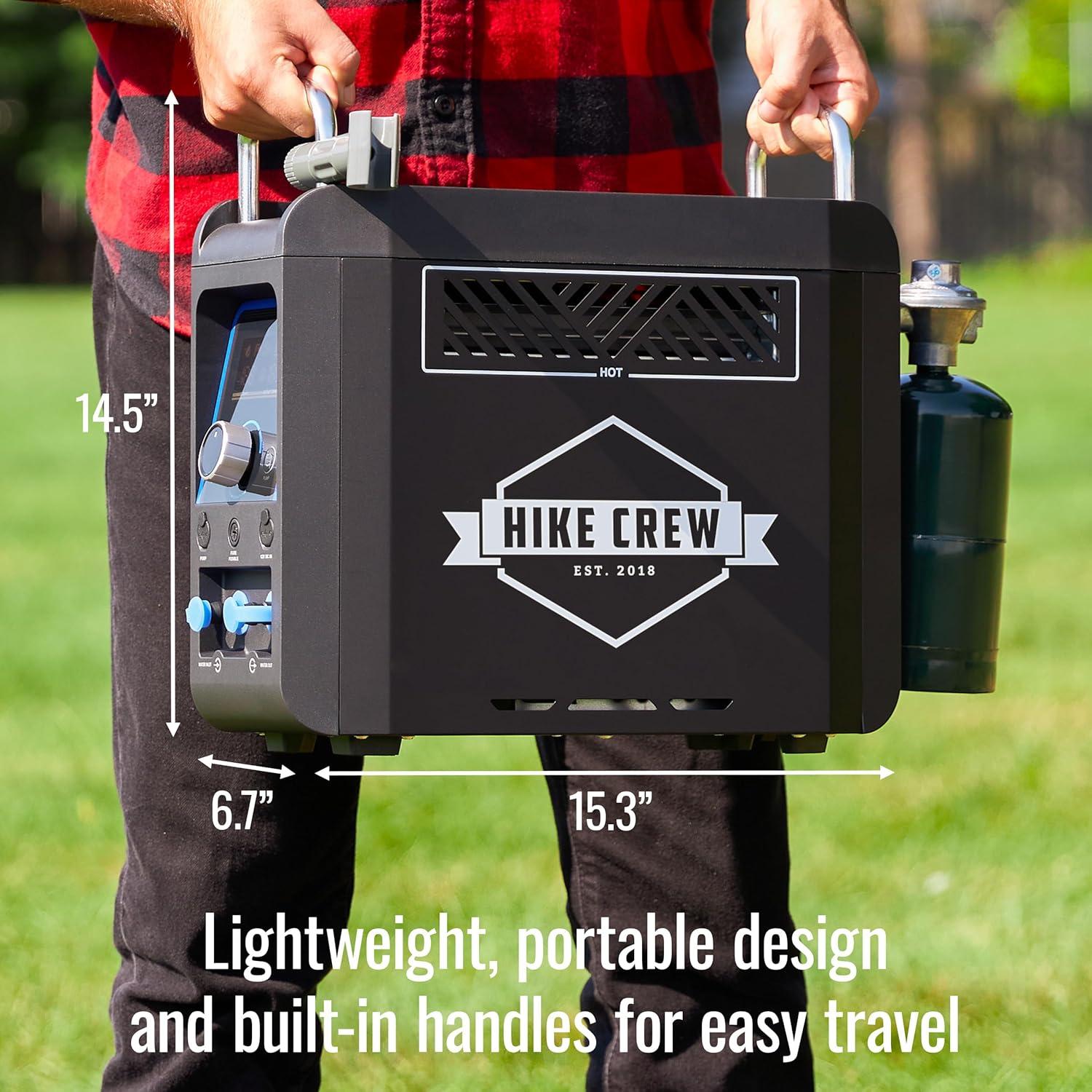 Hike Crew Portable Shower with Shower Head Attachment