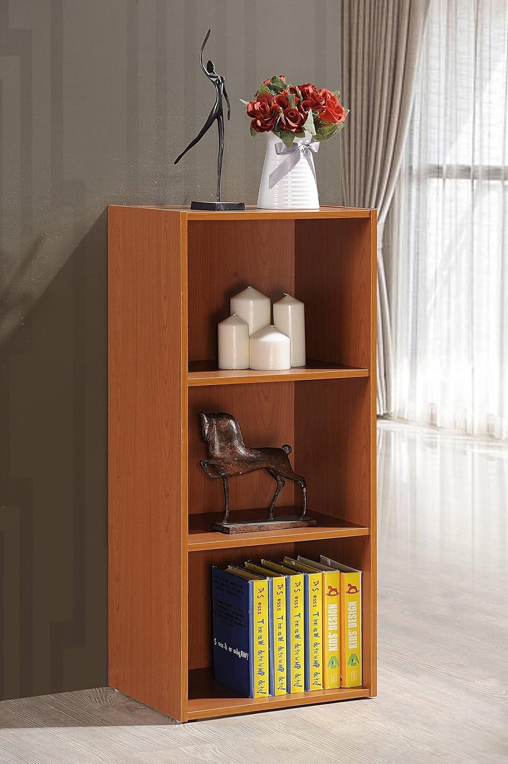 Indoor Modern Home Decorative Furniture 3-Shelf Bookcase