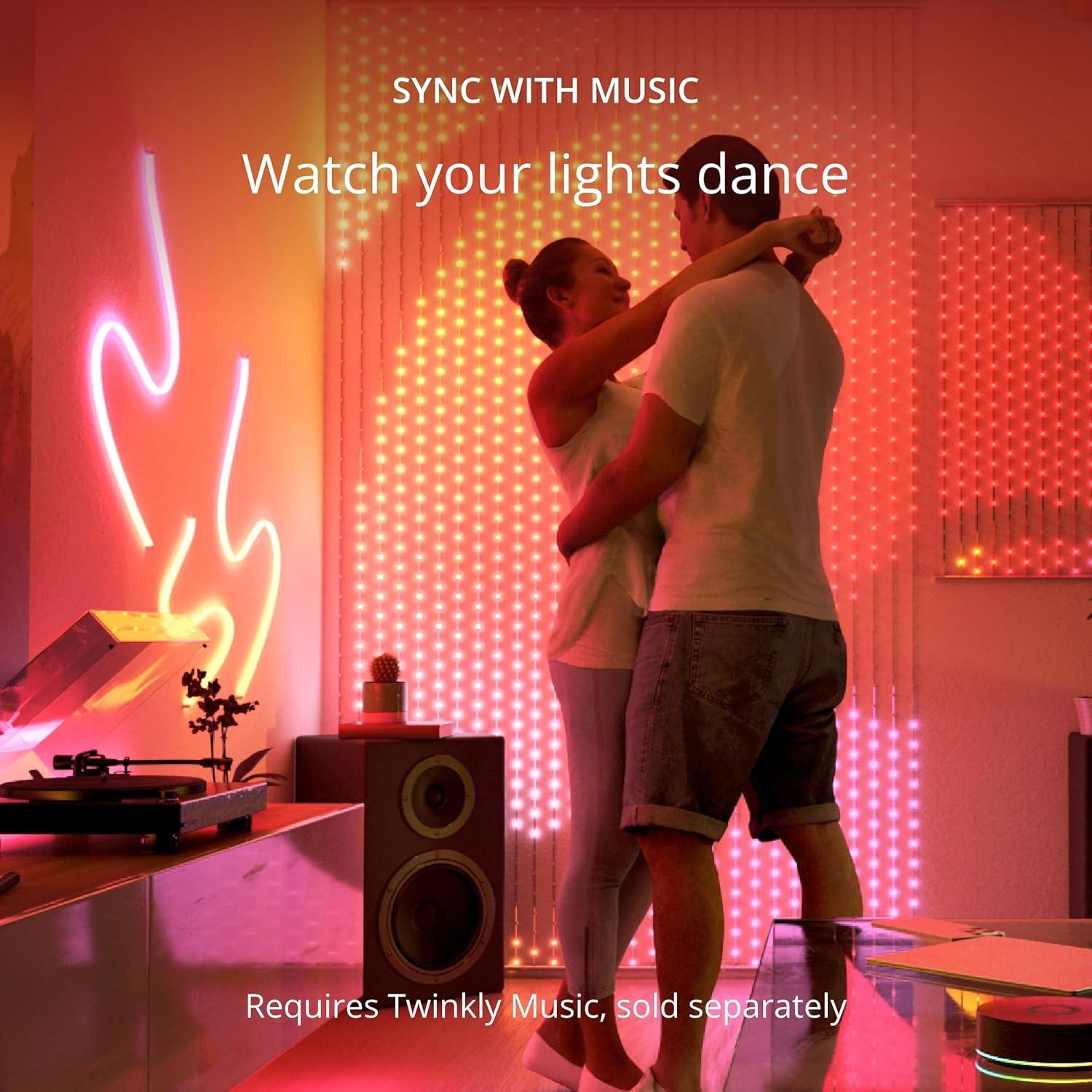 Twinkly 60 - Bulb 120'' Plug-in LED Rope String Light