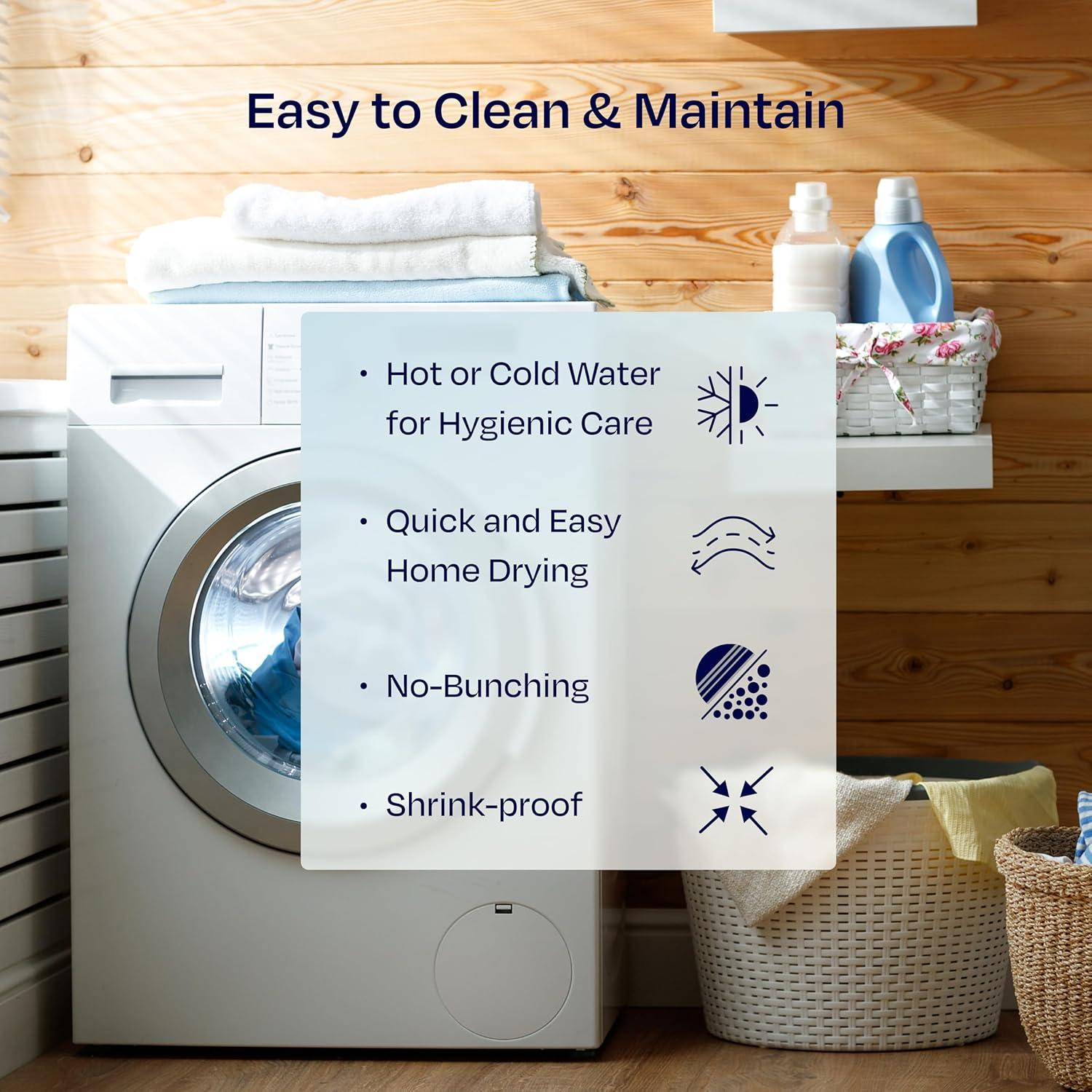 California Design Den Zippered Mattress Encasement Full - Waterproof Mattress Protector - Protects All Six-Sides - Full Size Mattress Cooling Cover