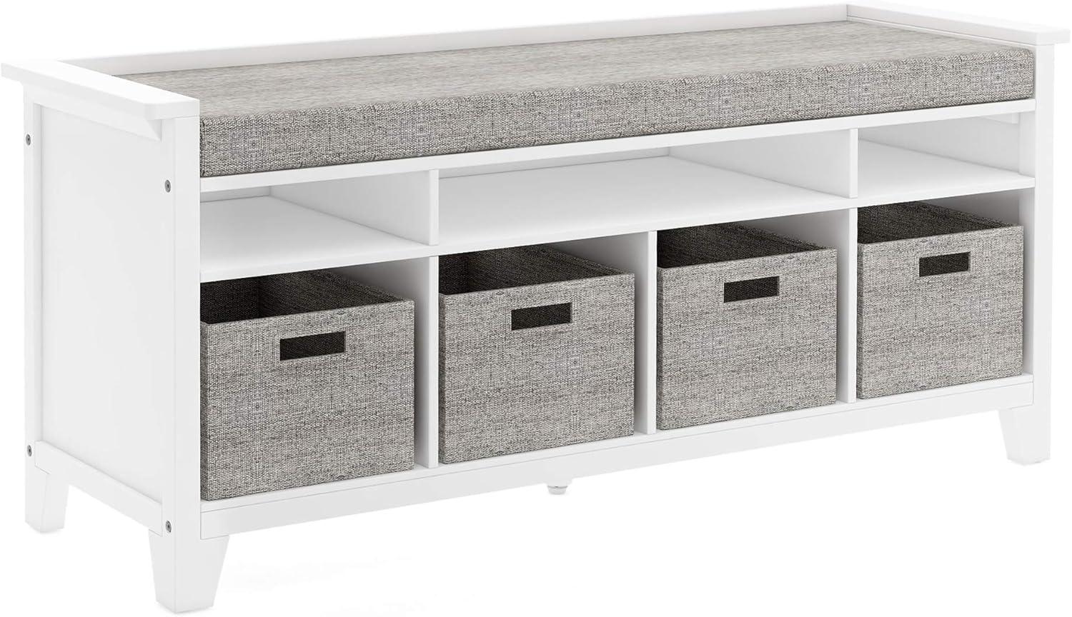 Martha Stewart Living & Learning Kids Storage Bench with Shelves