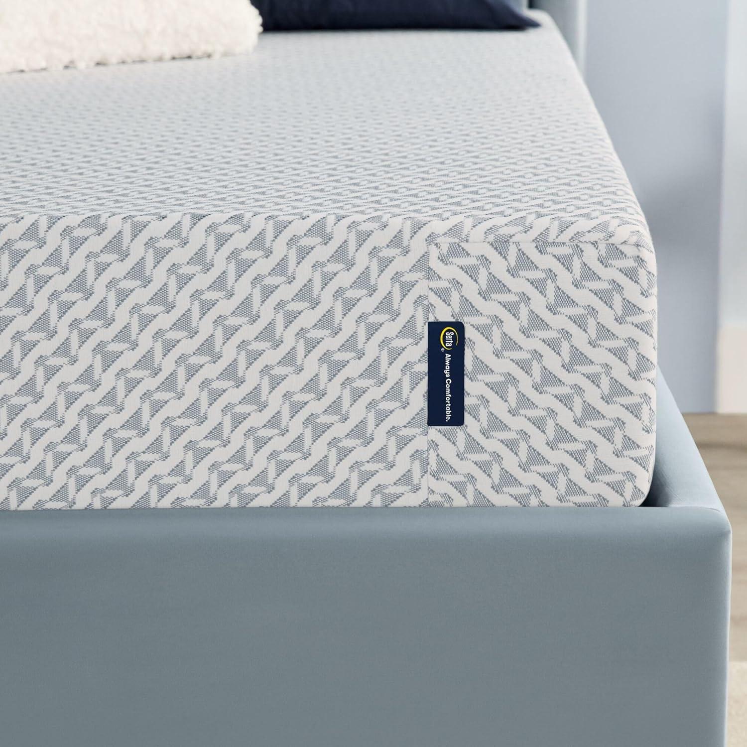 Twin 10-Inch Gel Memory Foam Mattress with Innerspring