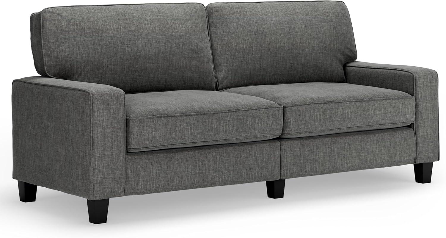 Serta Palisades Upholstered Tool-Free Assembly Straight Arm 78" Sofa for Living Room