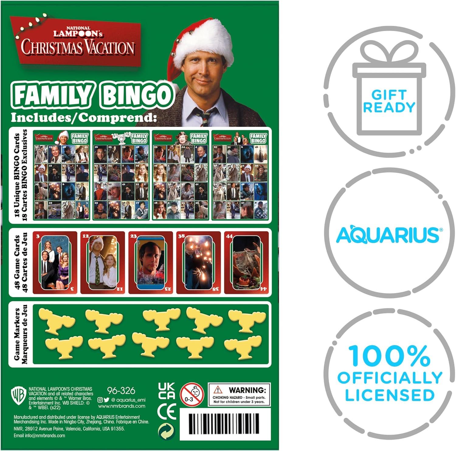 AQUARIUS - Christmas Vacation IFF17 Family Bingo Game