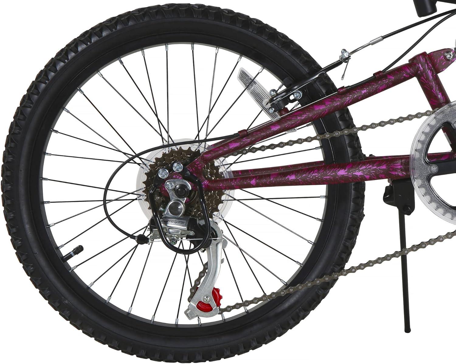 Dynacraft Air Zone 20-Inch Girls Mountain Bike For Age 7-12 Years