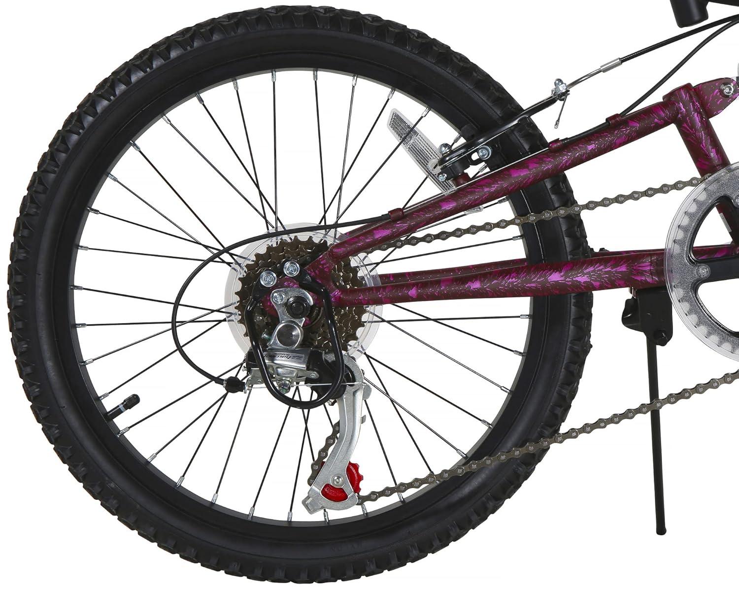 Dynacraft Air Zone 20-Inch Girls Mountain Bike For Age 7-12 Years