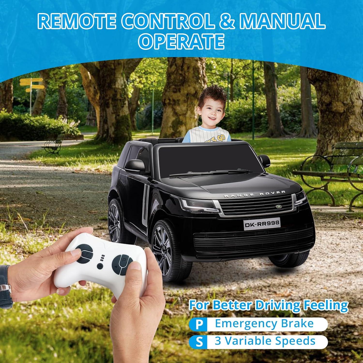 Hetoy 2 Seater Ride On Car For Kids