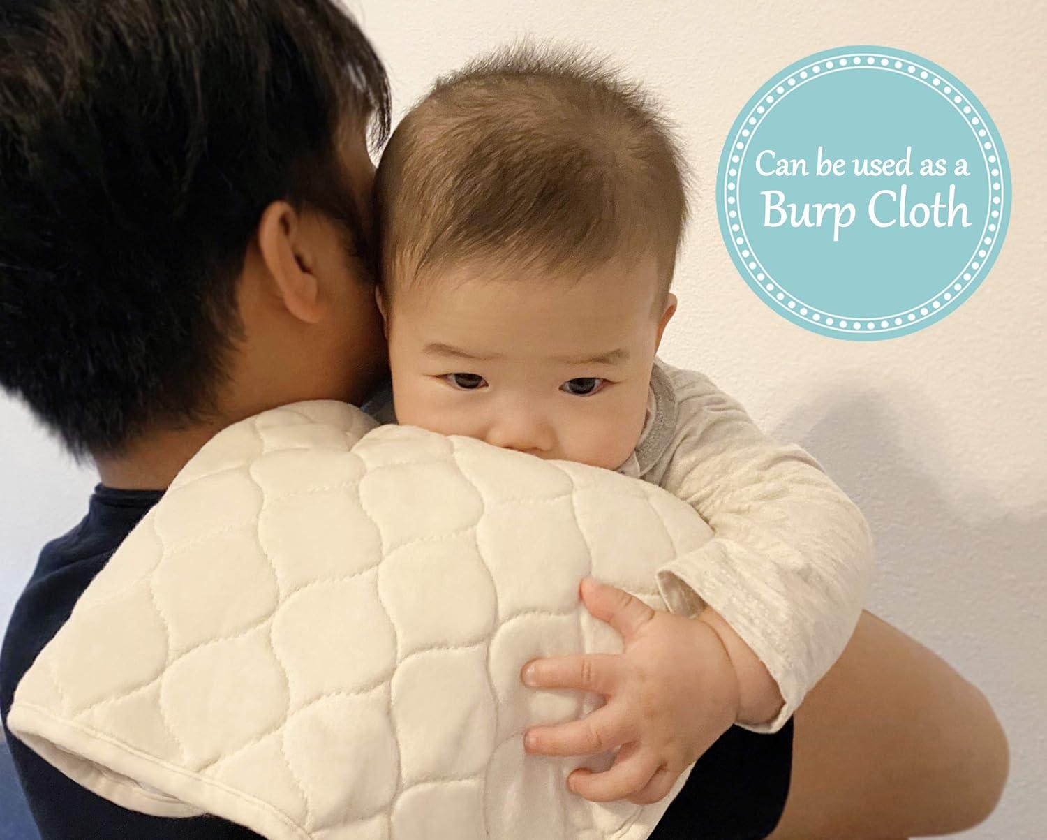 TL Care Waterproof Quilted Playard Changing Table Pads Made with Organic Cotton Top Layer - Natural