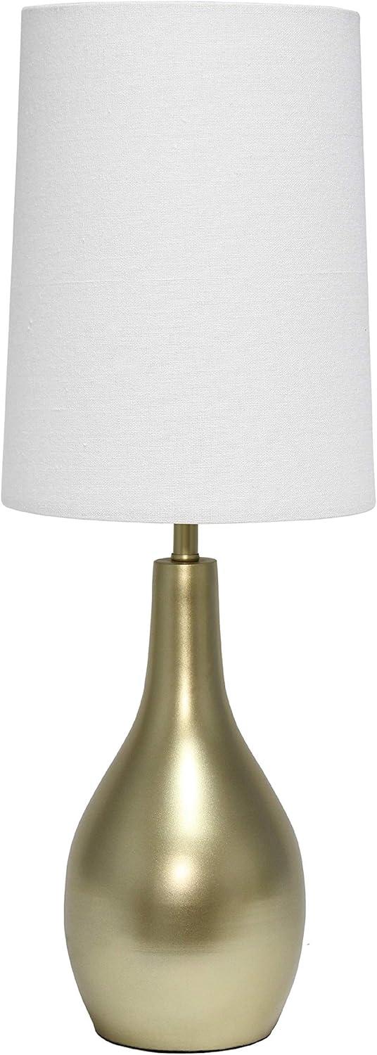 1 Light Tear Drop Table Lamp - Simple Designs