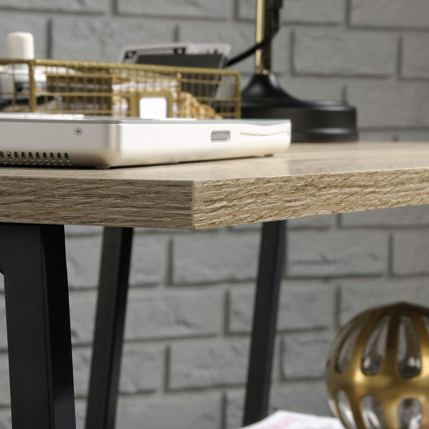 Sauder North Avenue Engineered Wood Desk in Sindoori Mango/Natural