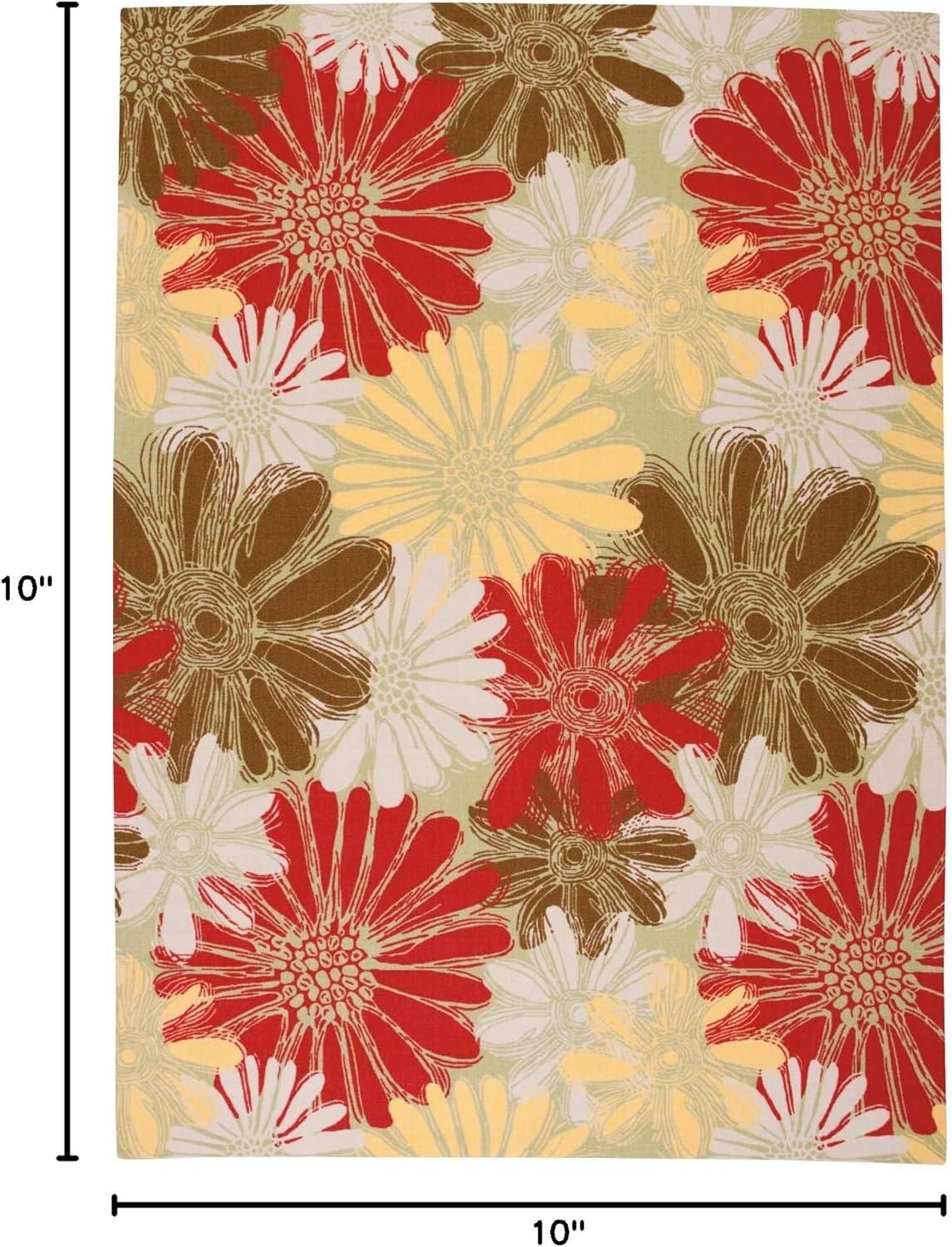 Nourison Home & Garden Floral Farmhouse Indoor/outdoor Area Rug