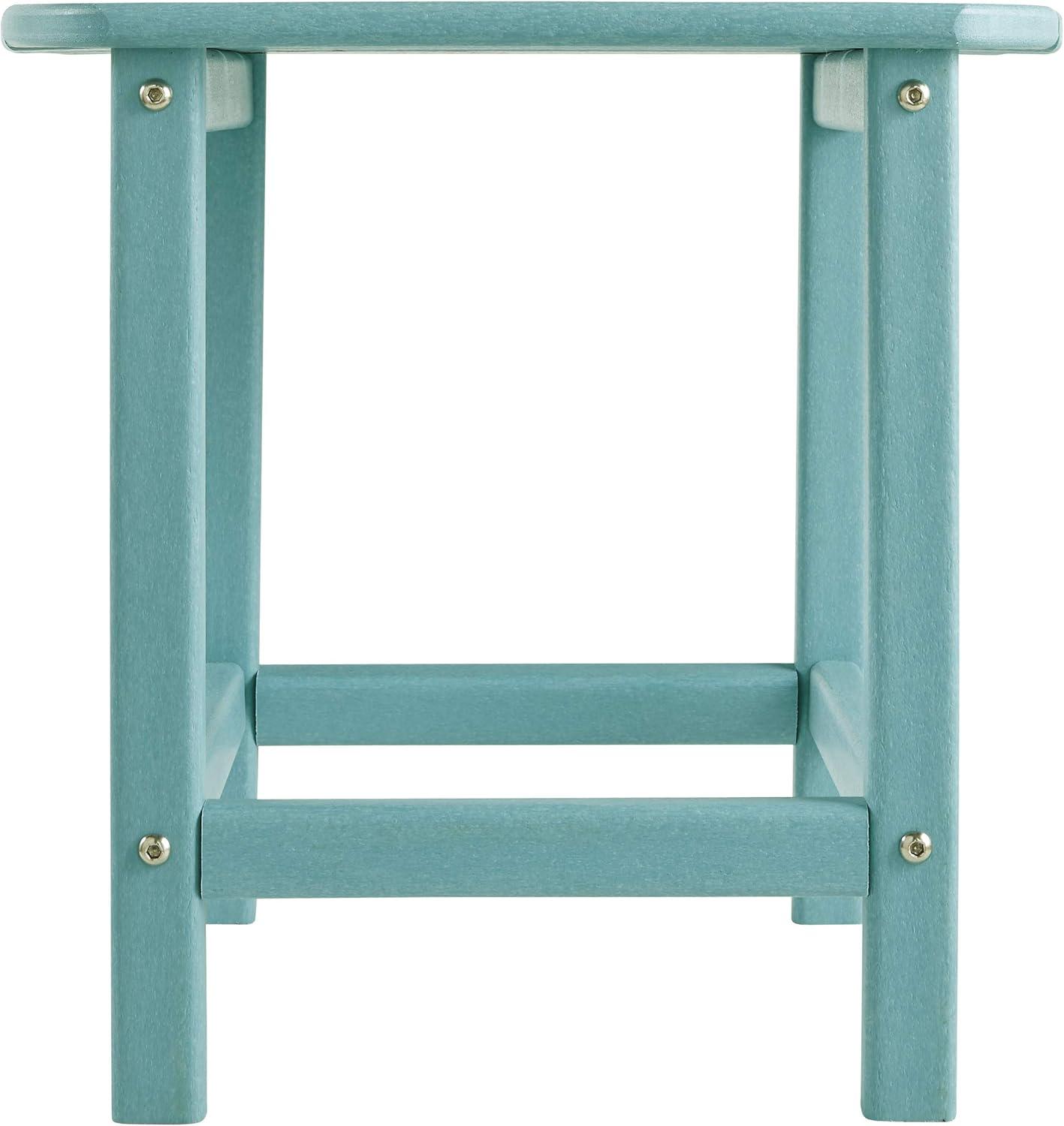 Signature Design by Ashley Contemporary Sundown Treasure End Table  Turquoise