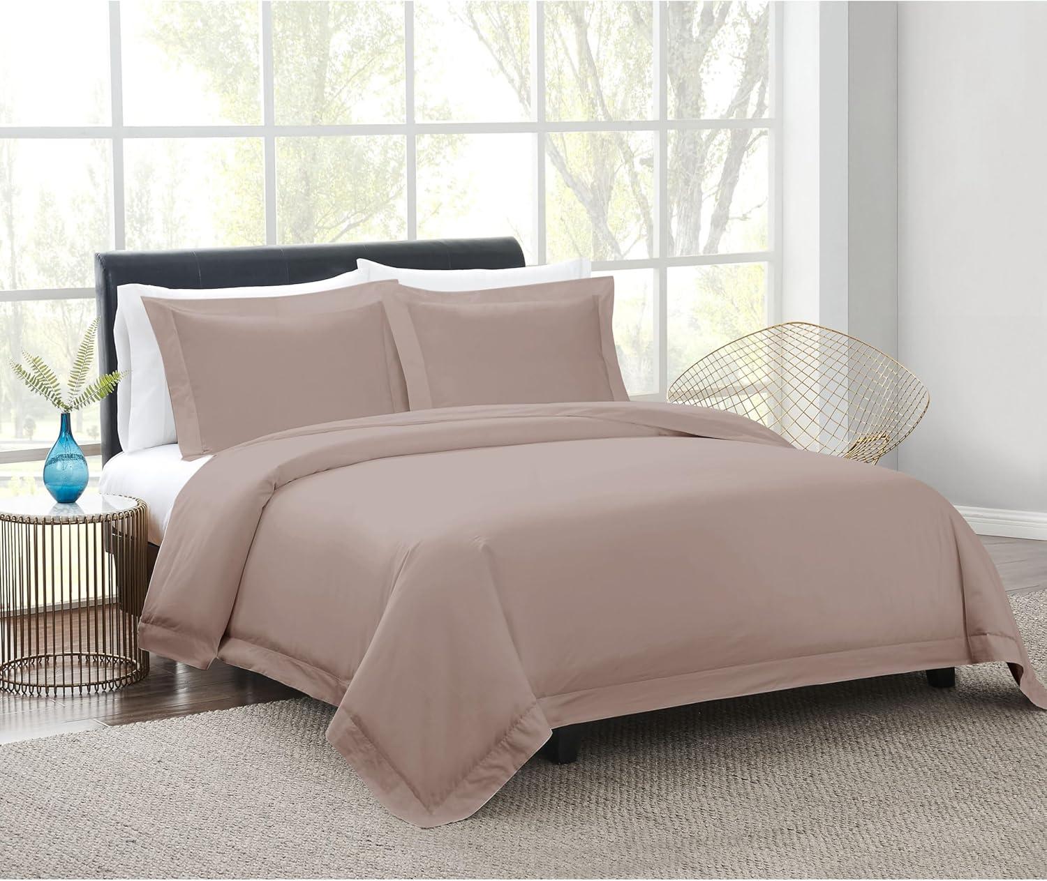 Vince Camuto Vince Camuto 400TC Percale Cotton Duvet Set