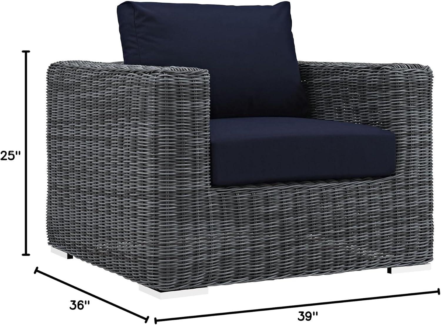 Modway Modrest Invite Outdoor Patio Corner