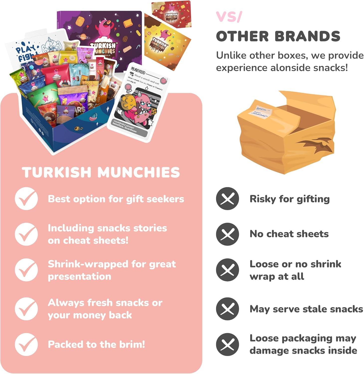 Maxi International Snack Box | Premium Exotic Foreign Snacks | Unique Snack Food Gifts Included | Celebration Theme | Candies from Around the World | 21 Full-Size + 1 Bonus Snacks