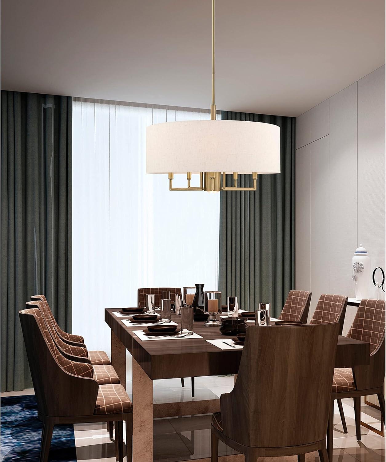 Lighting Lumens 6 - Light Drum Chandelier