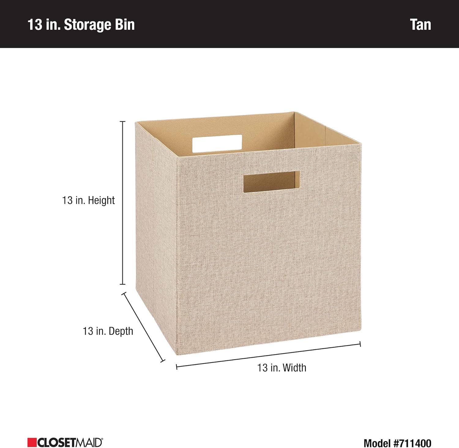 Decorative Storage Fabric Bin