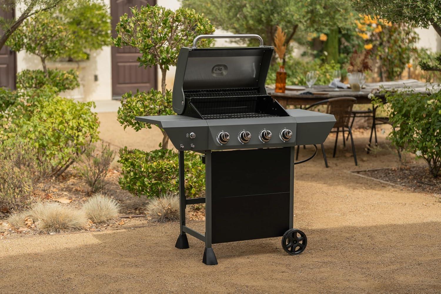 Megamaster 4 - Burner Freestanding Liquid Propane Gas Grill