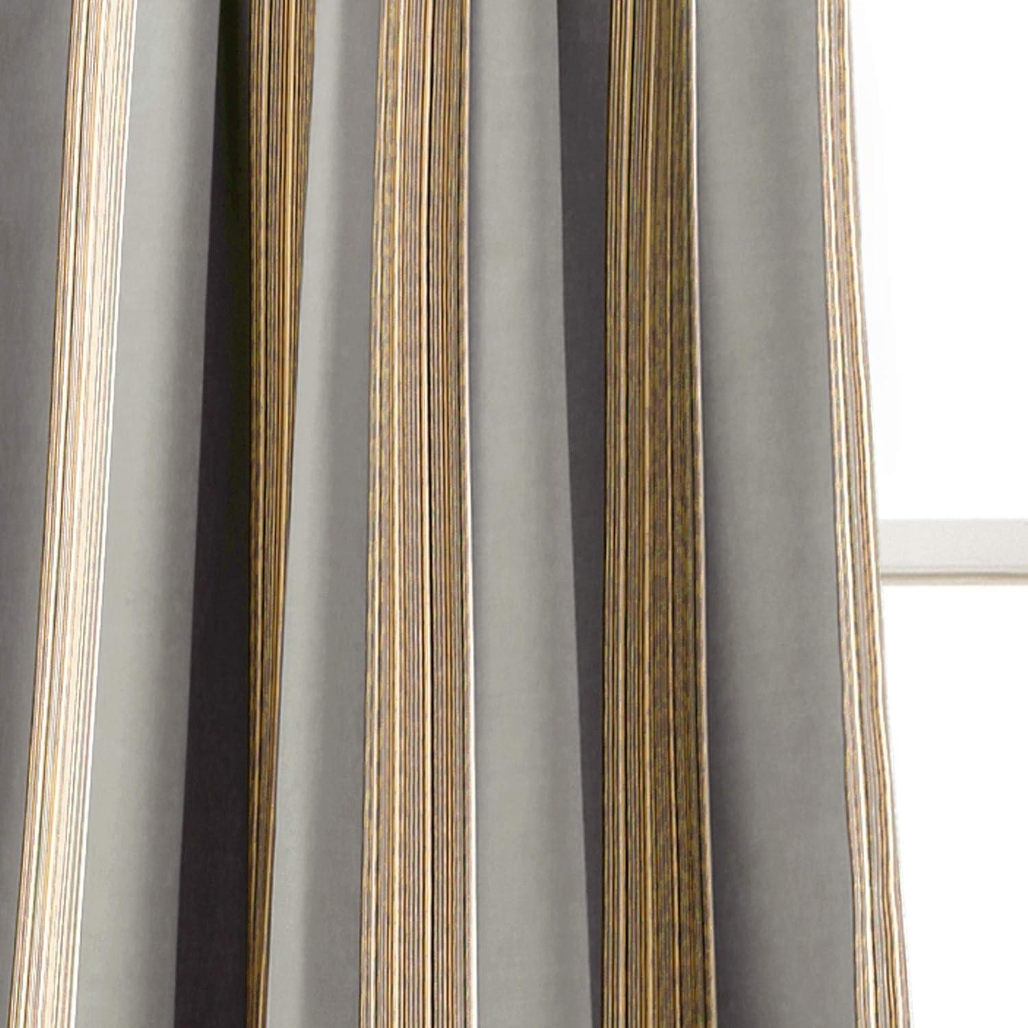 Lush Decor Julia Polyester Room Darkening Sliding Panel Pair (Set of 2)
