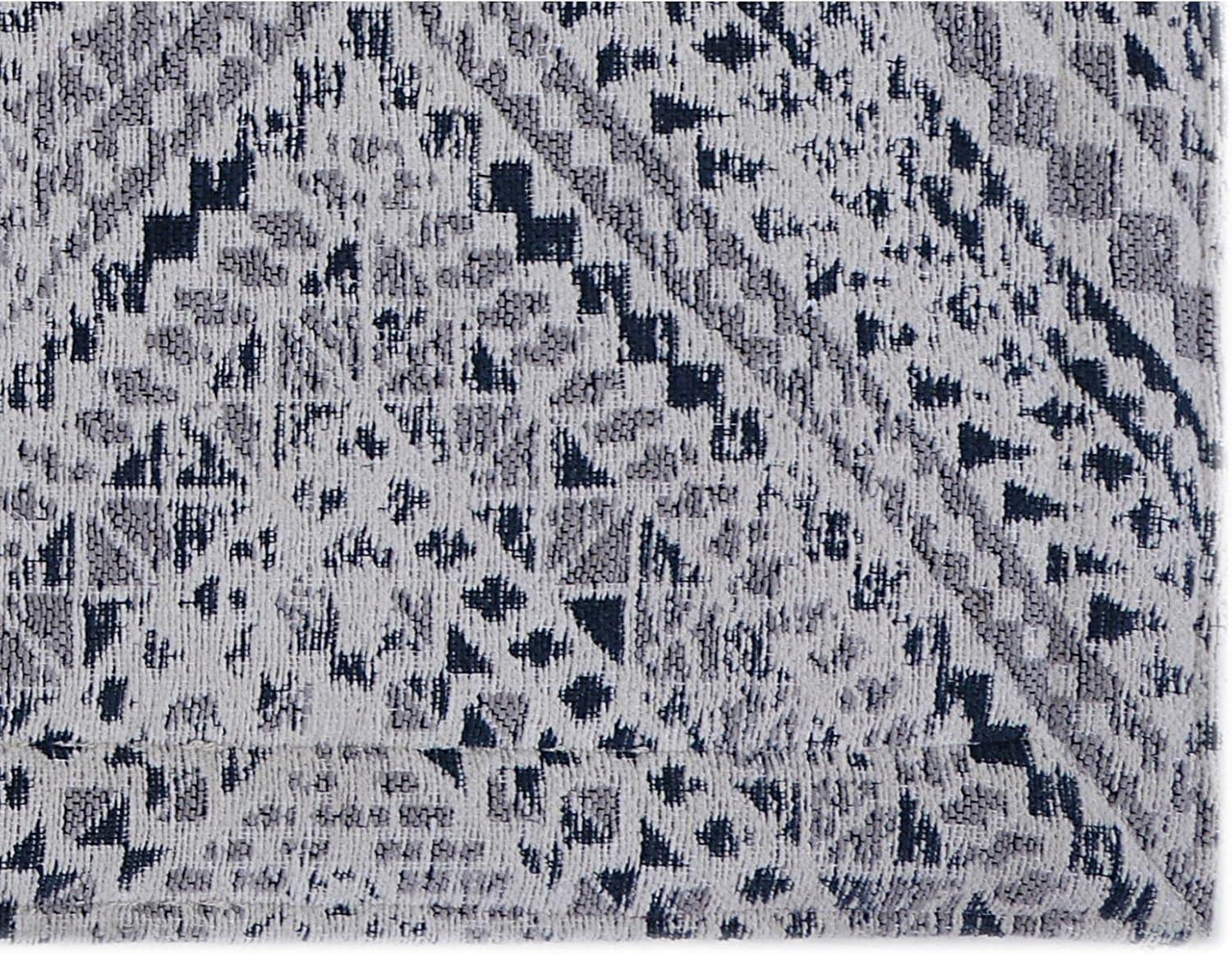 Rugsmith Gray Machine Woven Cheyenne Anti-Fatigue Kitchen Mat, 20" x 36"