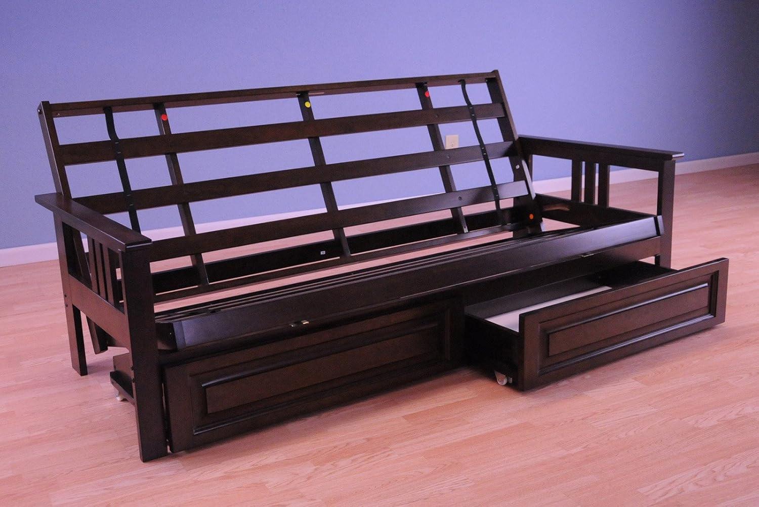 Kodiak Furniture Monterey Full-size Contemporary Solid Wood Frame in Espresso