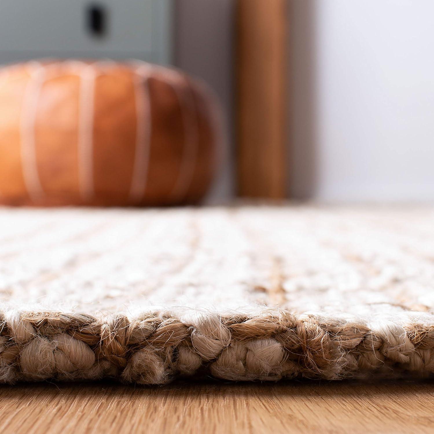 Natural Fiber NF186 Hand Loomed Area Rug - Ivory/Natural - 3'x5' - Safavieh.