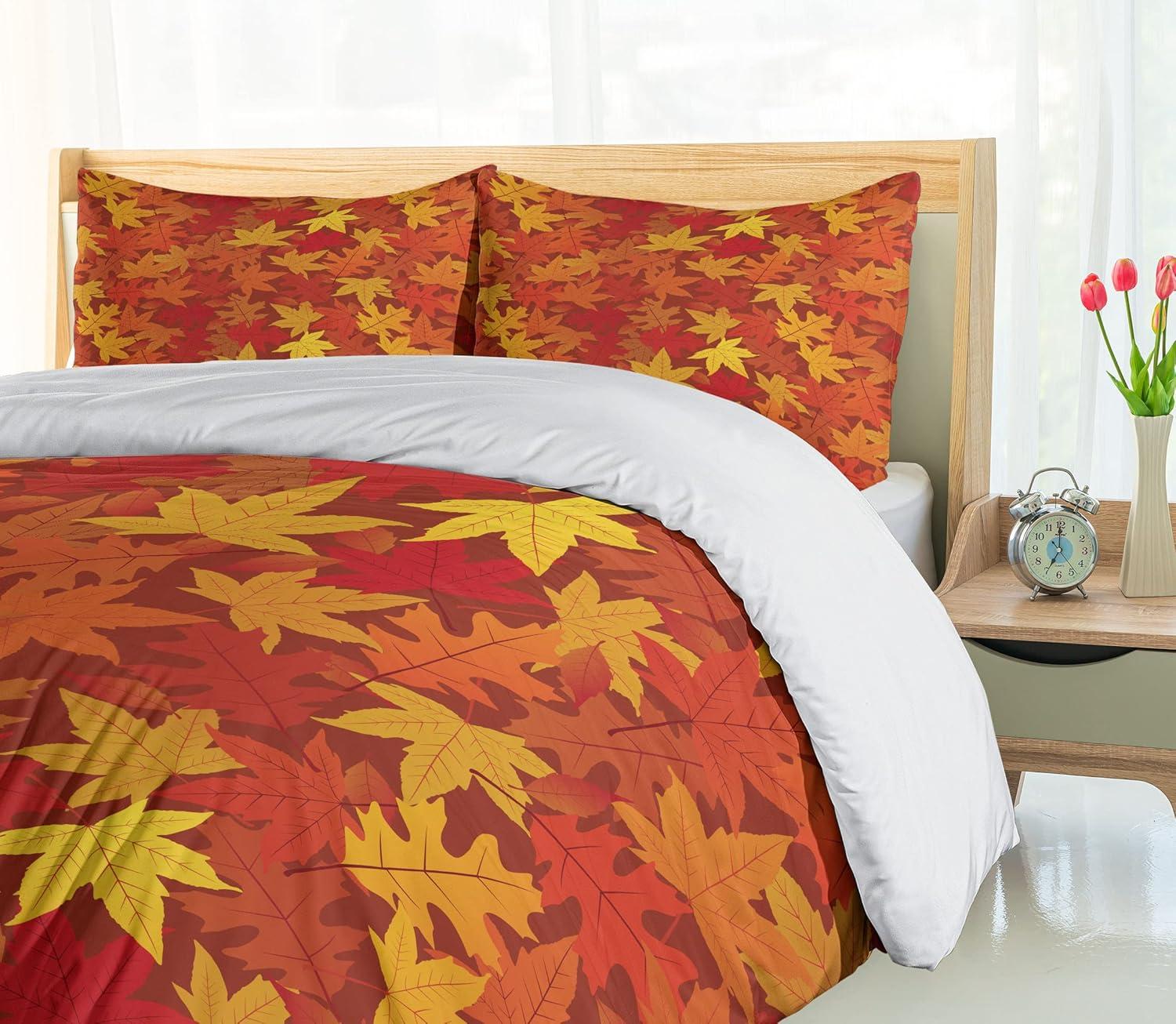 Canadiana Floral Duvet Cover Set