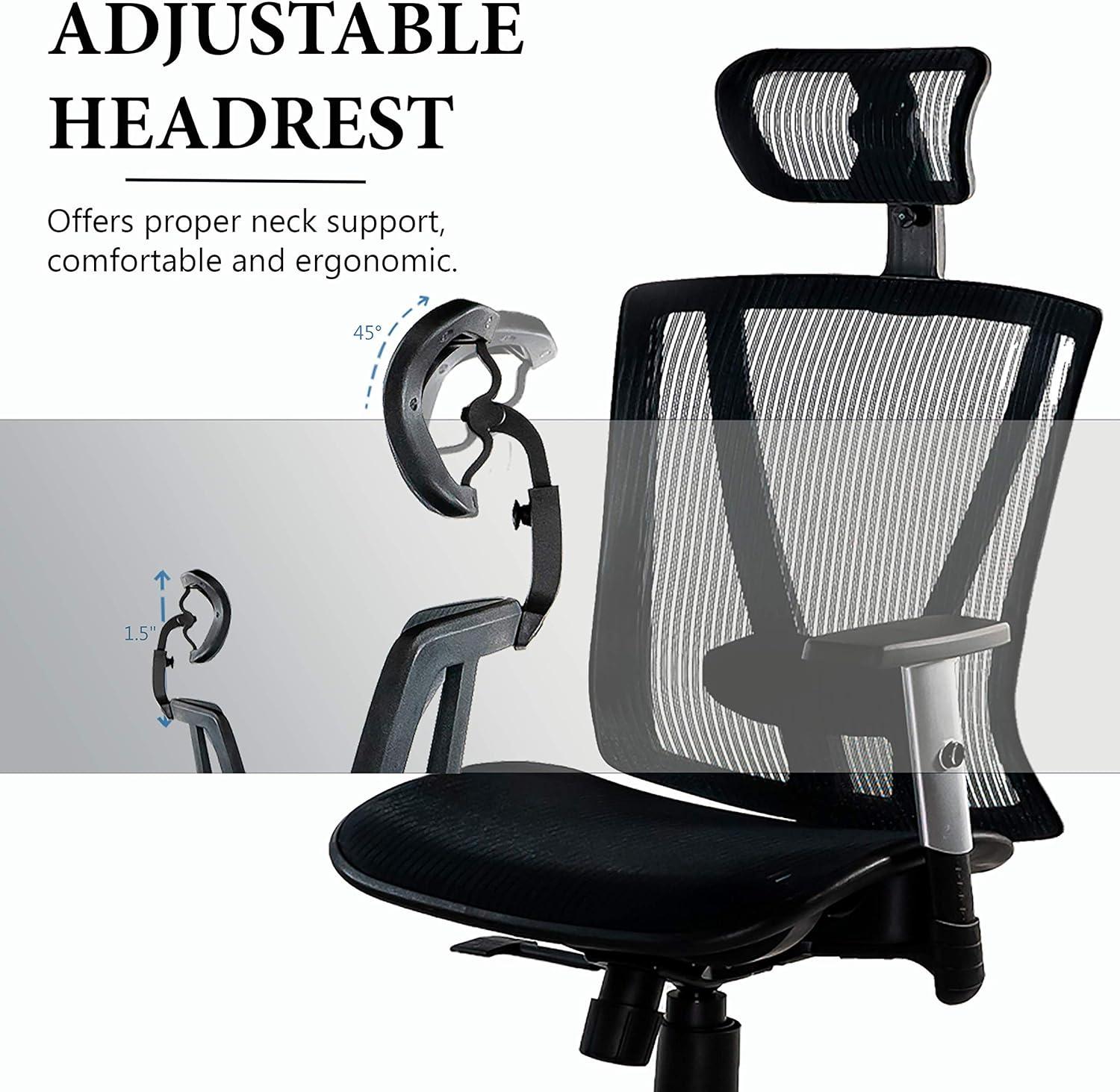 Stoltenberg Mesh Conference Chair with Headrest