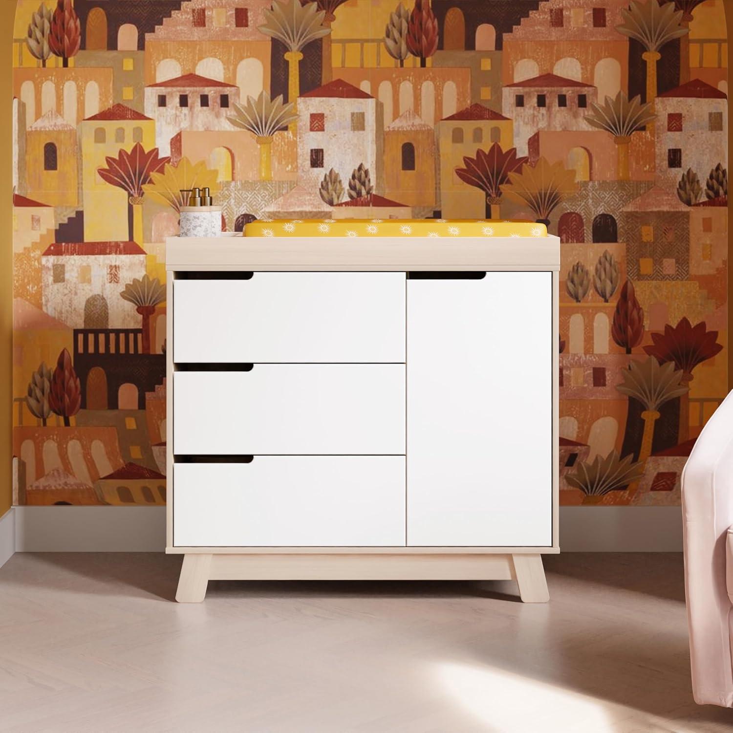 Hudson 3-Drawer Changer Dresser with Removeable Changing Tray