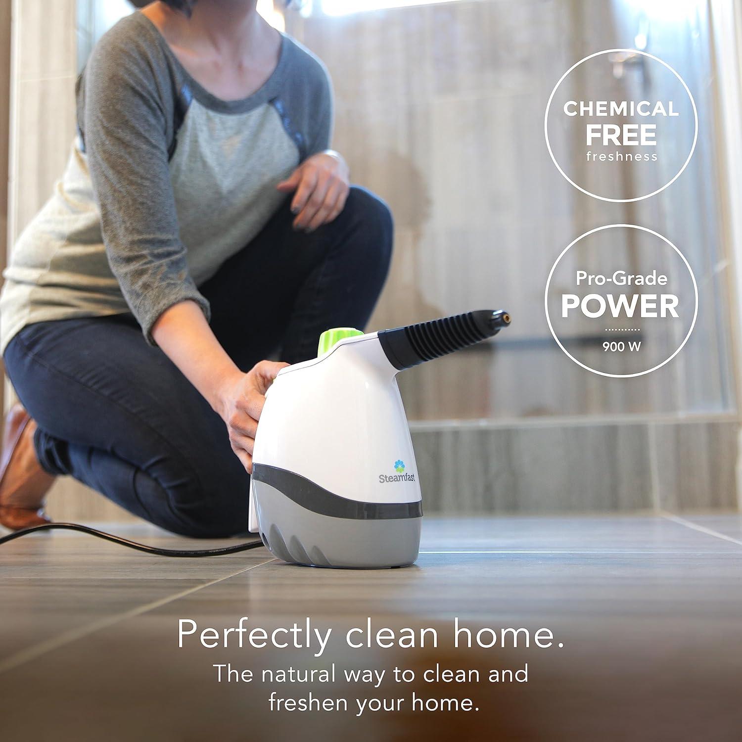 Steamfast SF-210 Handheld Steam Cleaner with Accessories - Chemical-Free Steam Cleaning