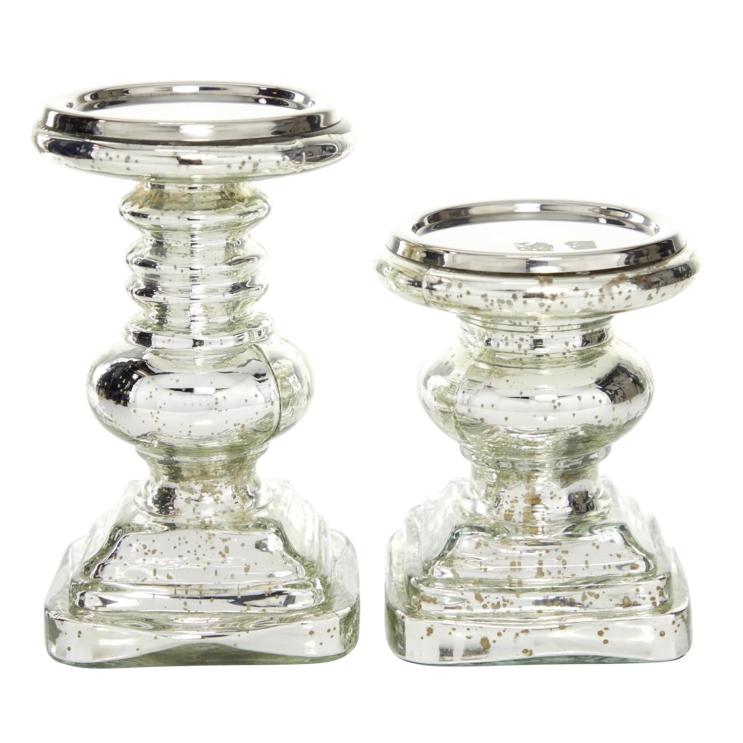 Traditional Candle Holder Set 2ct - Olivia & May