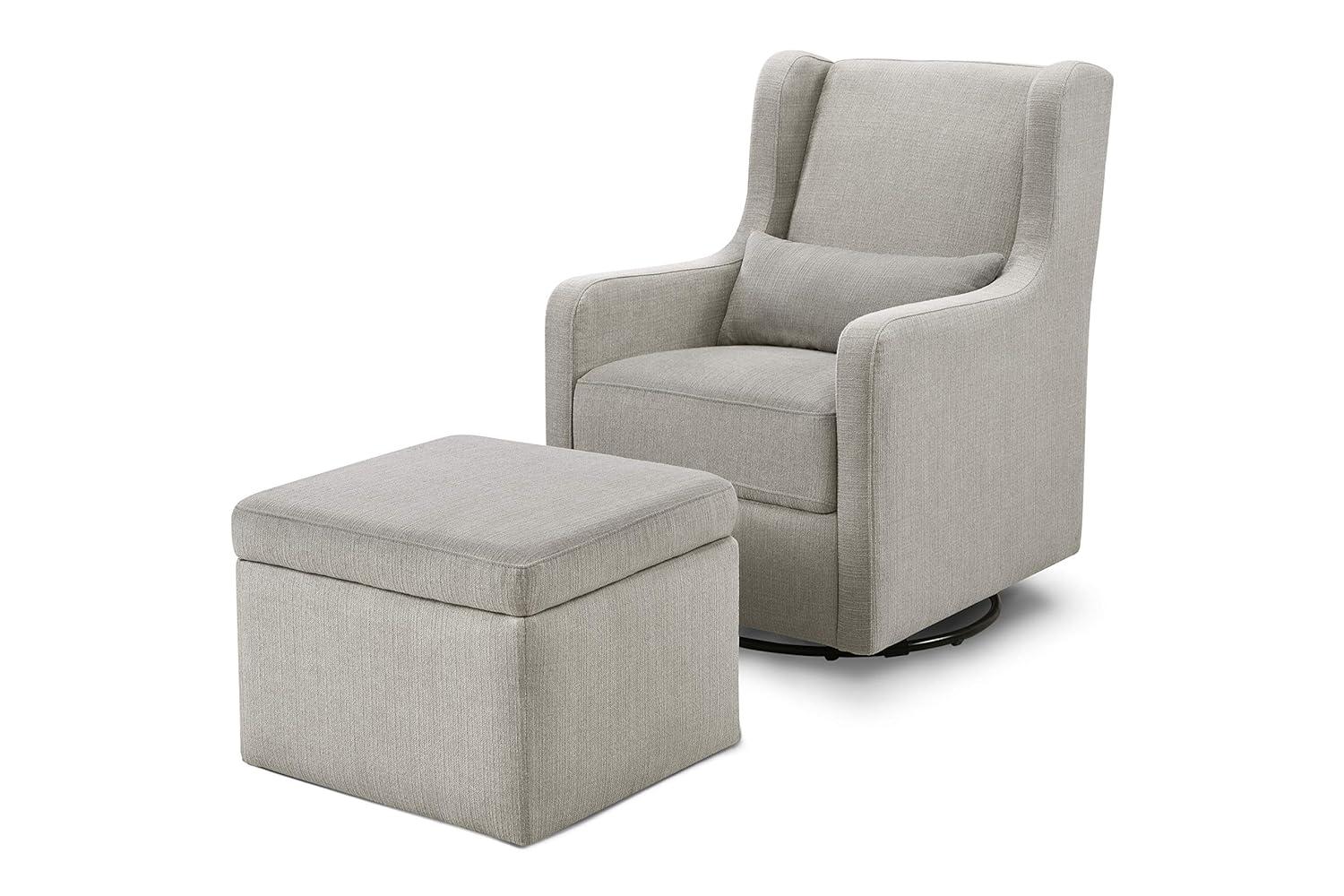 Adrian Swivel Glider and Ottoman