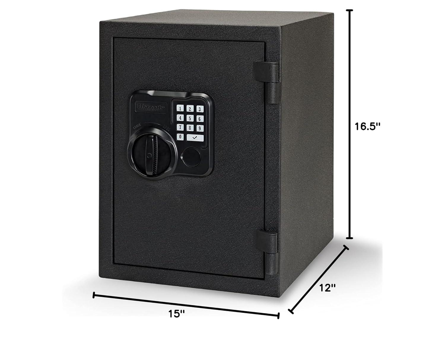 Hornady Electronic Lock Safe, 16.50 in * 15.00 in * 12.00 in Black