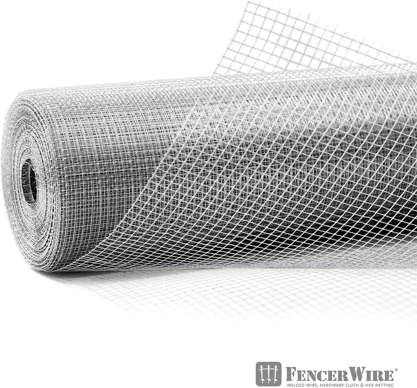 Fencer Wire 23 Gauge Galvanized Metal Hardware Cloth 3 ft x 10 ft