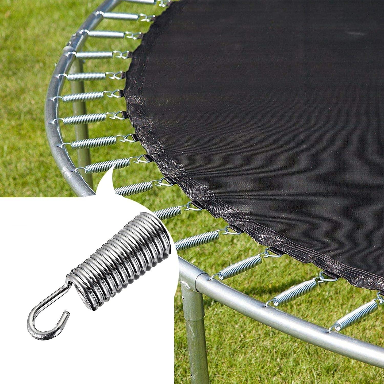 Party Saving 20 Pieces 7 In. Trampoline Spring Heavy-Duty Galvanized Steel Replacement, Wmt1101