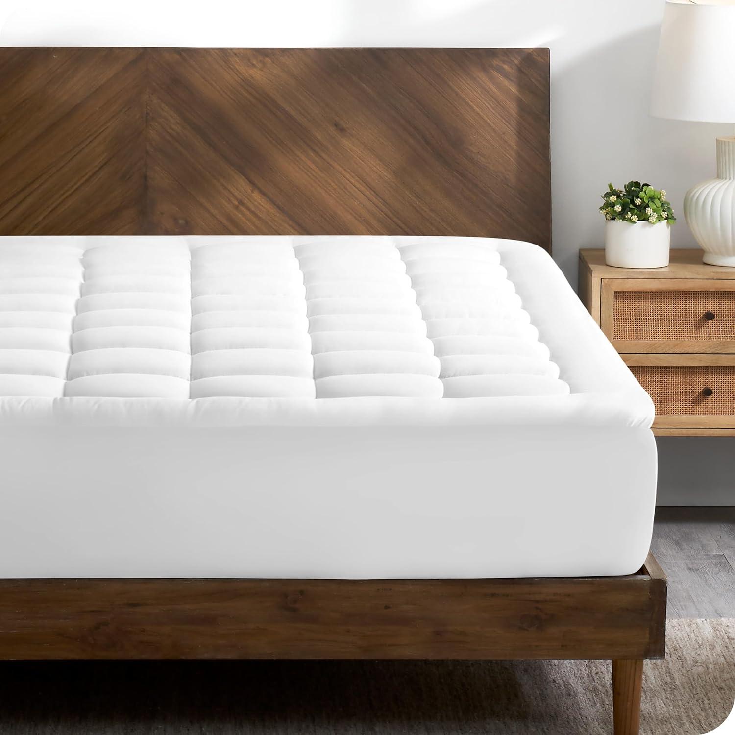 Bare Home Cotton Top Mattress Pad