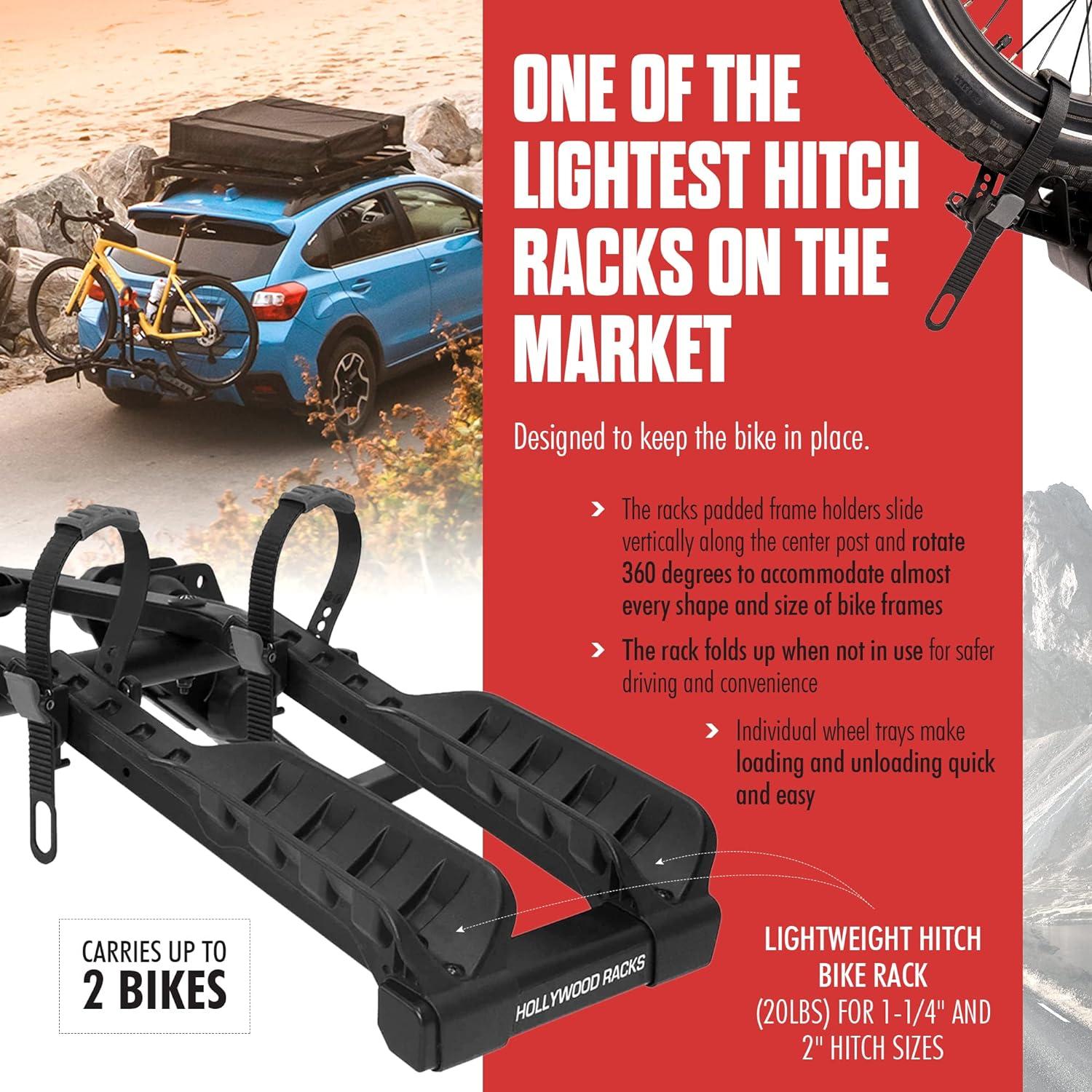 Hollywood Racks HR4200 Destination Hitch 2 Bike Rack