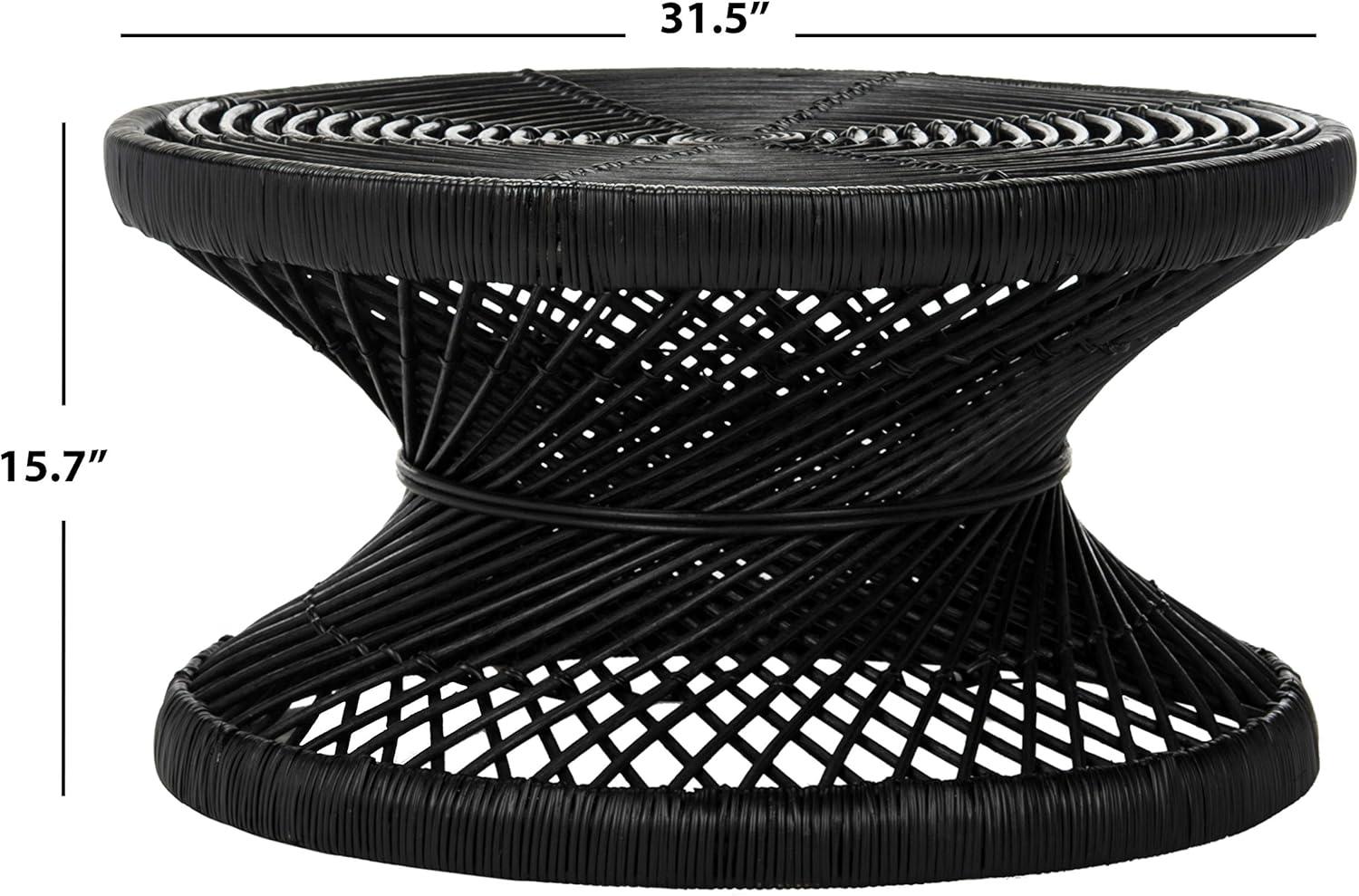 Grimson Large Bowed Coffee Table  - Safavieh