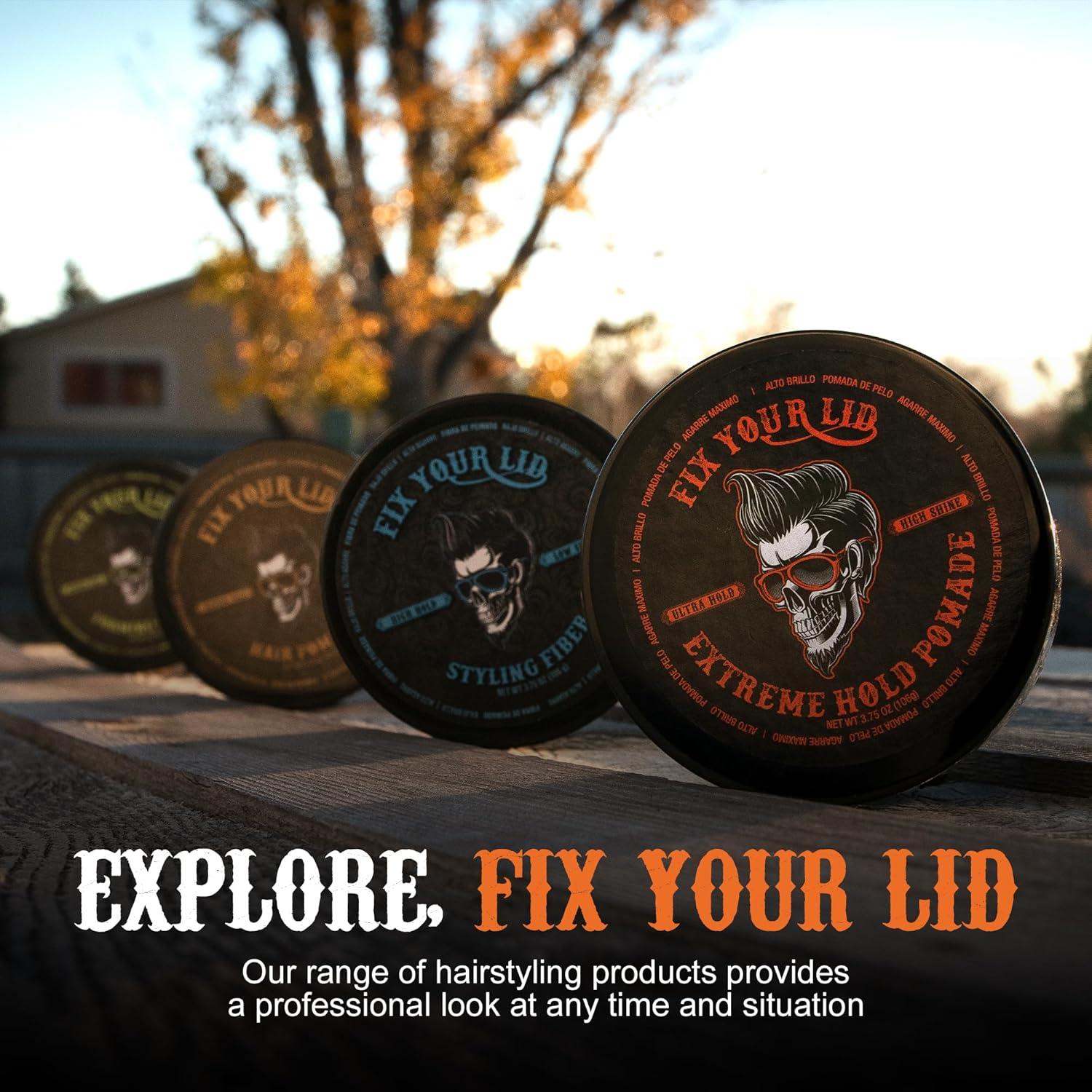Fix Your Lid Extreme Hold Pomade 3.75oz