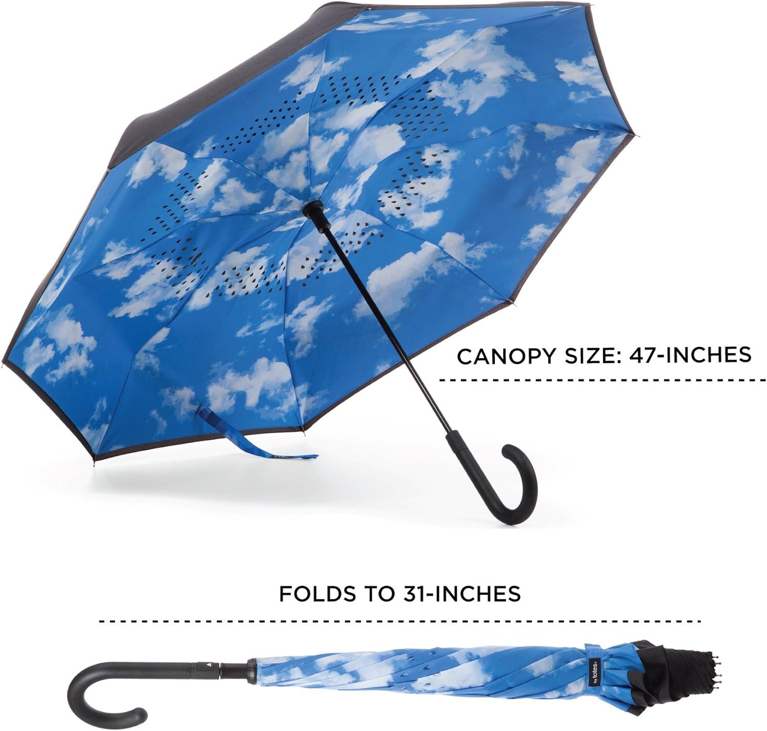 Totes INbrella Reverse Close Adult Umbrella