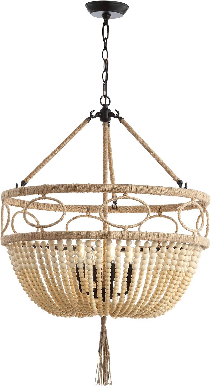 Sadie 4 Light Metal Dimmable Empire Chandelier