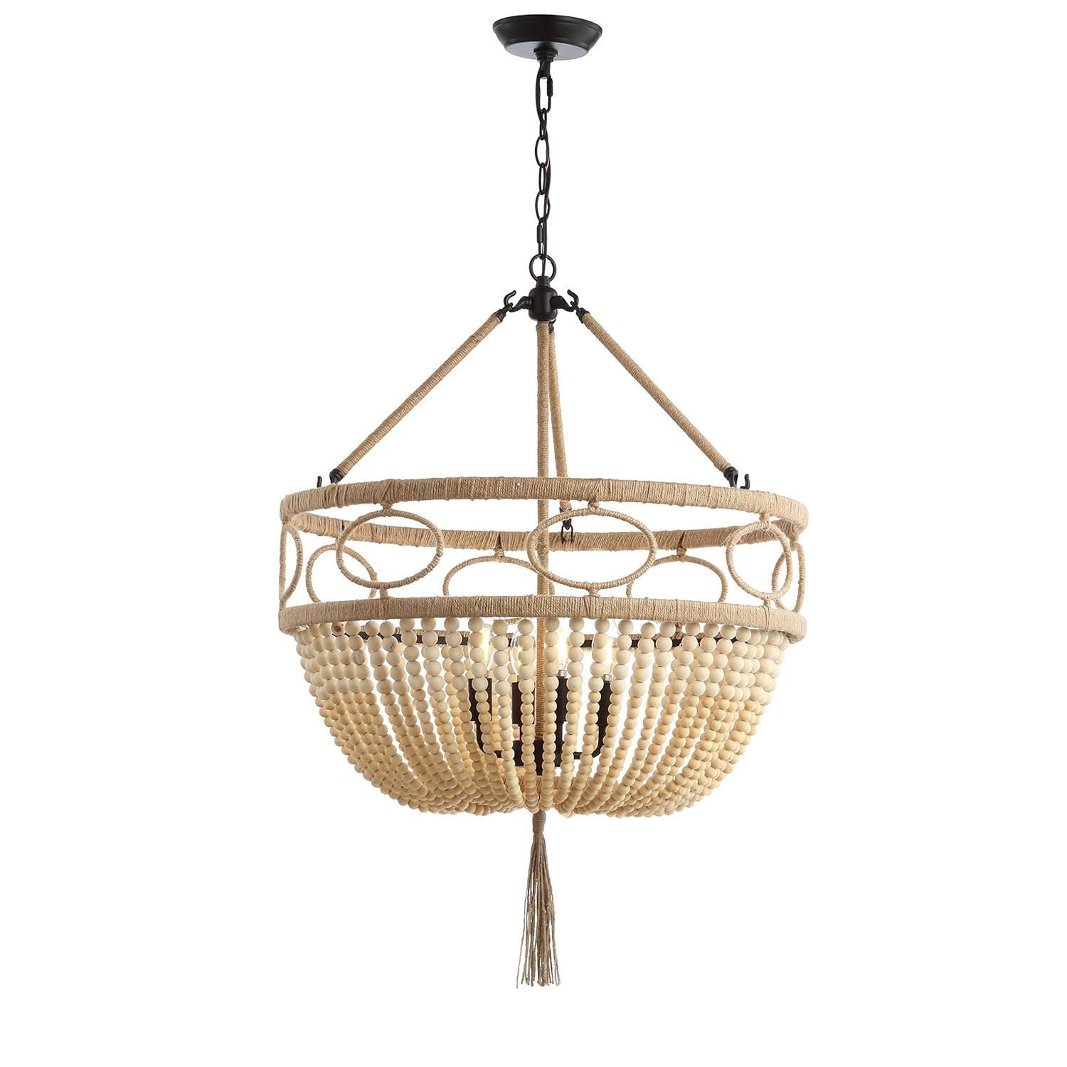 Sadie 4 Light Metal Dimmable Empire Chandelier